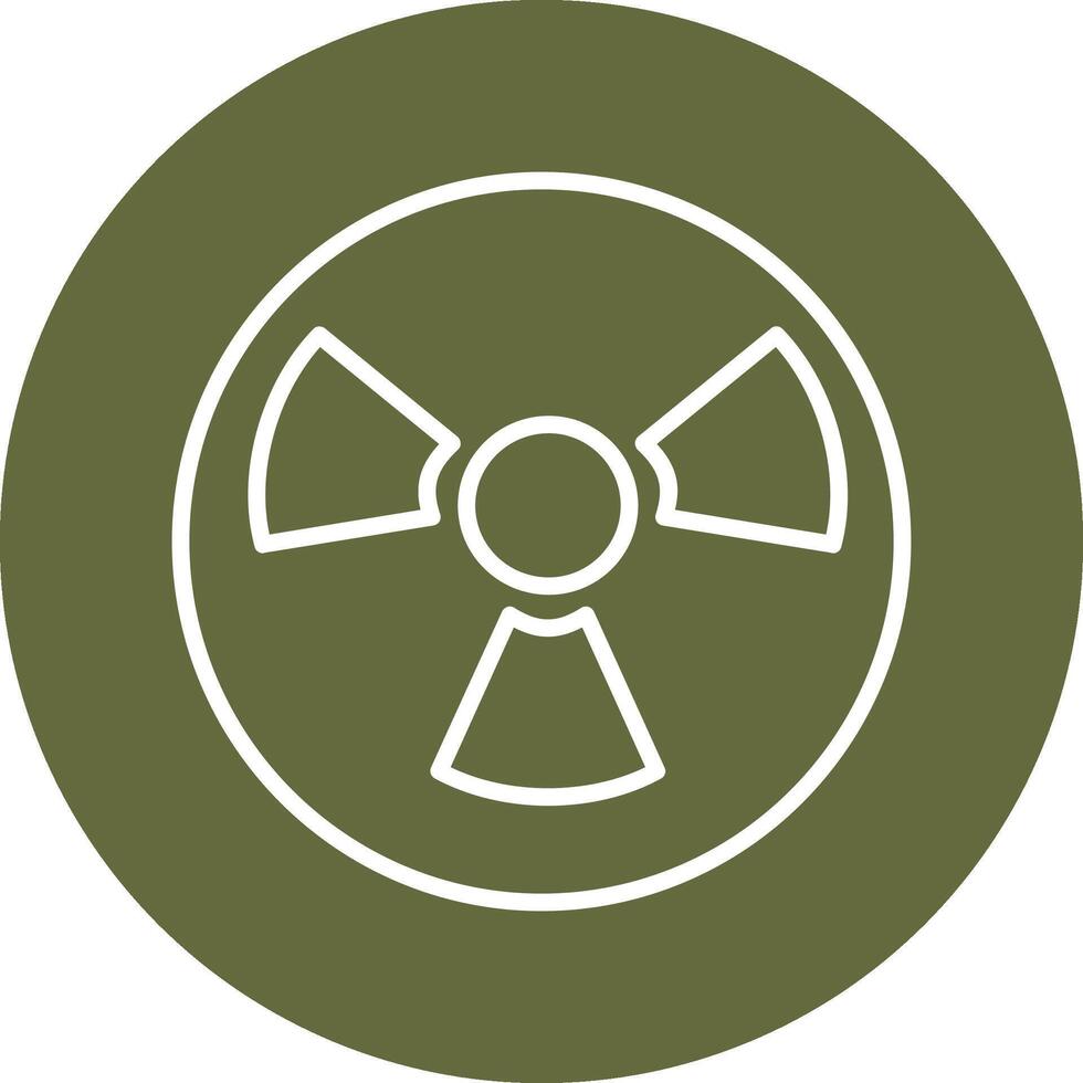 Radiation Vector Icon