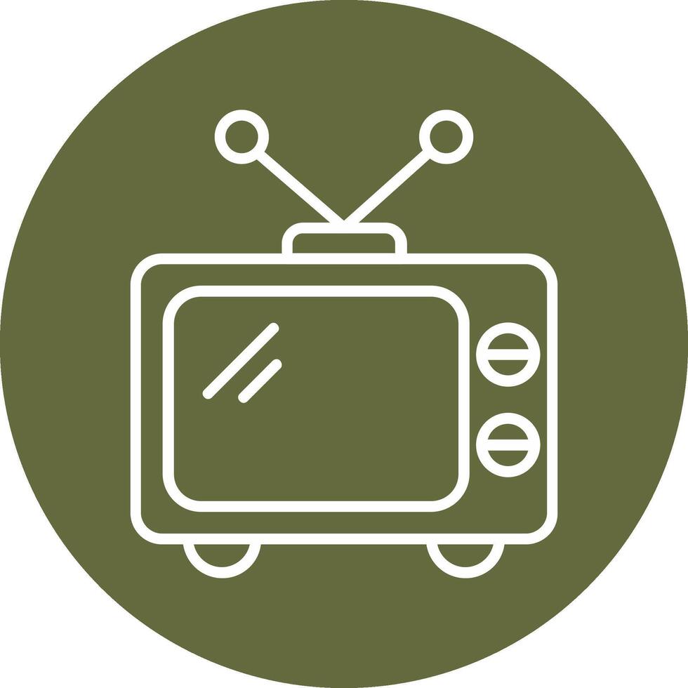 icono de vector de television