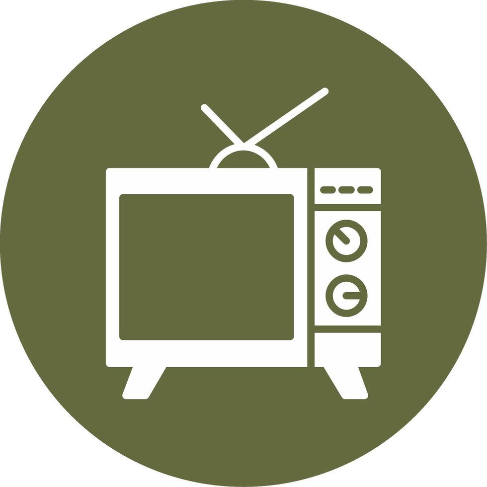 icono de vector de television