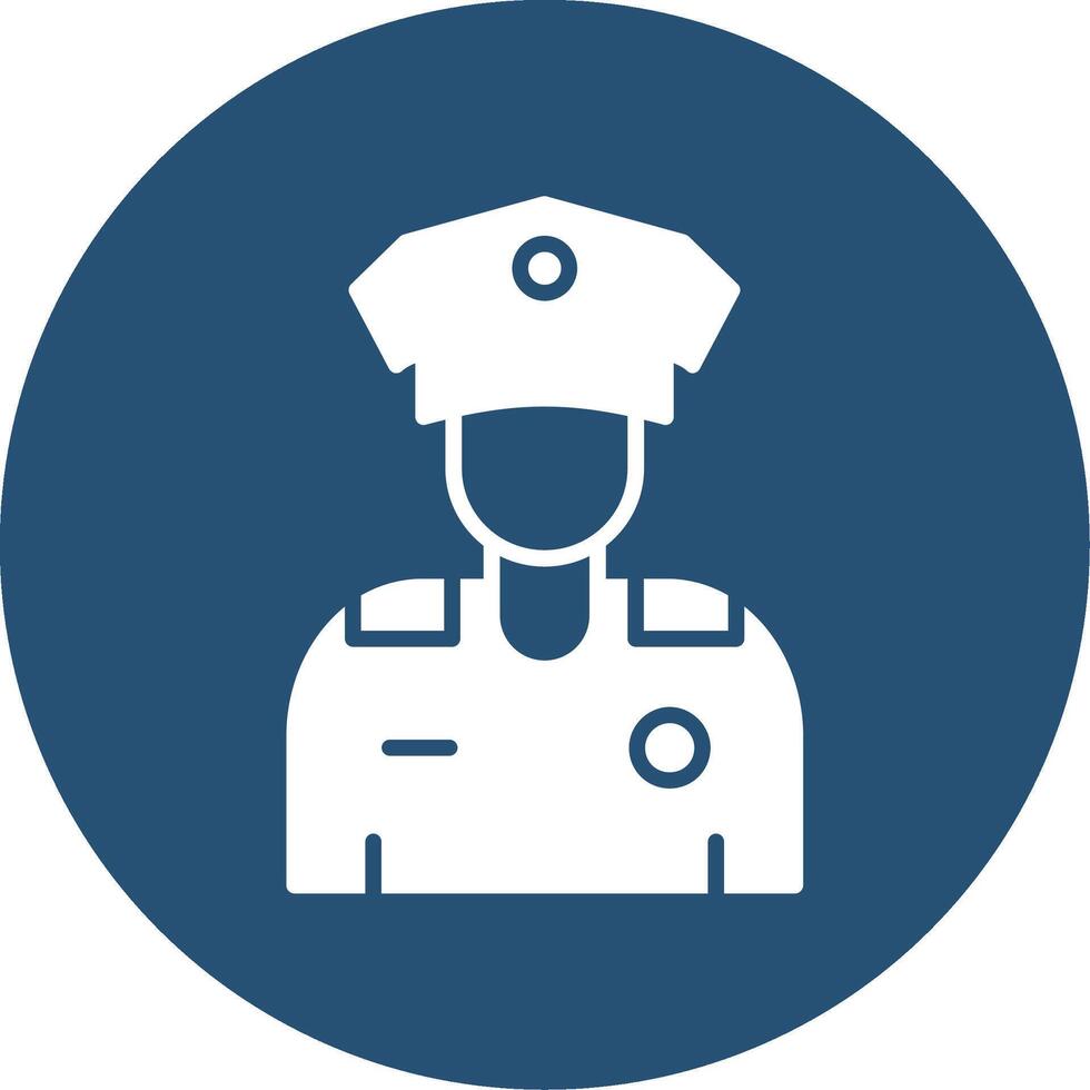 Policeman Vector Icon