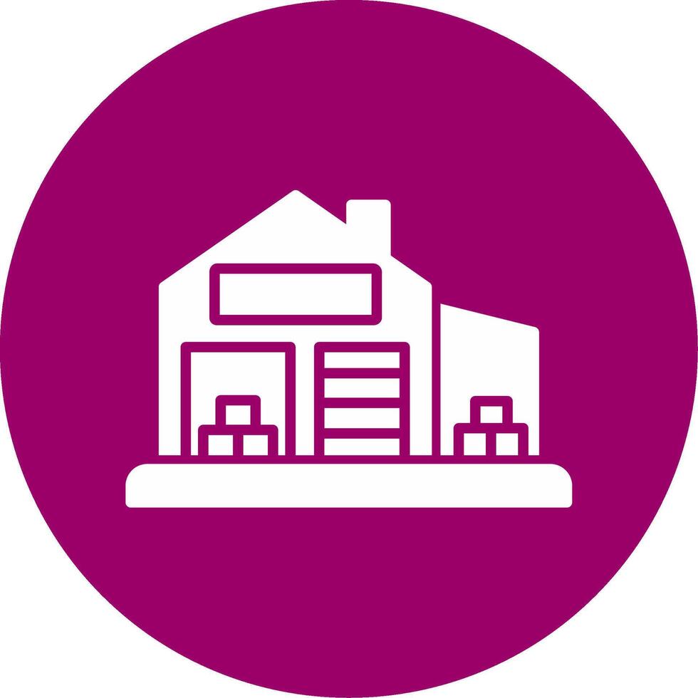 Warehouse Vector Icon
