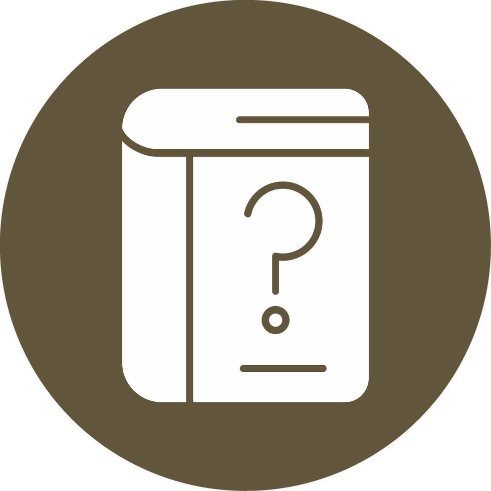 Question book Vector Icon