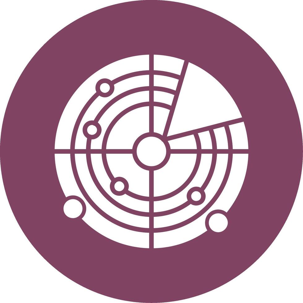 Radar Vector Icon
