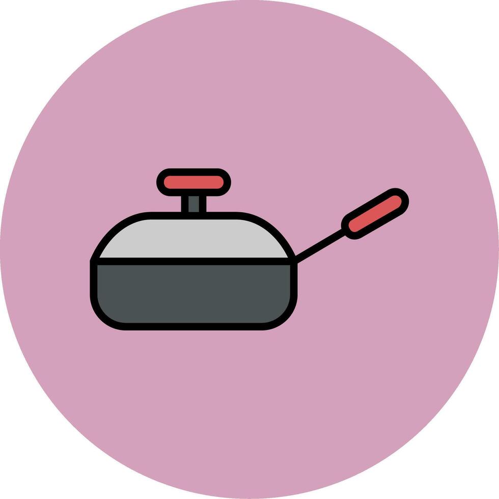 Frying Pan Vector Icon