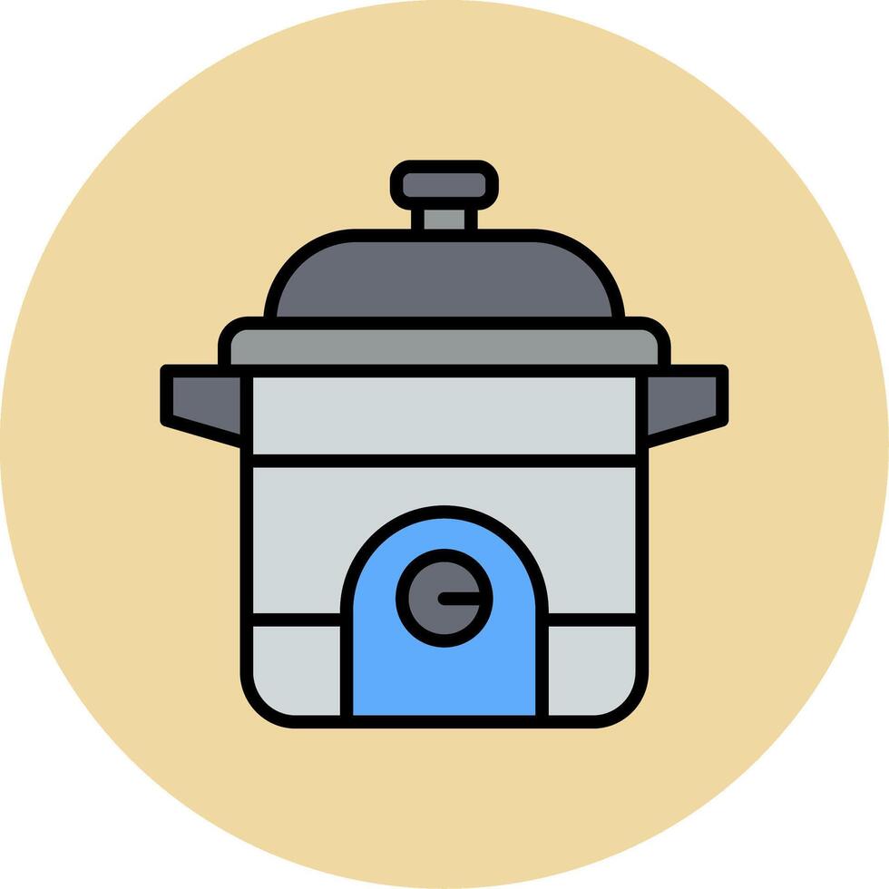 Rice Cooker Vector Icon