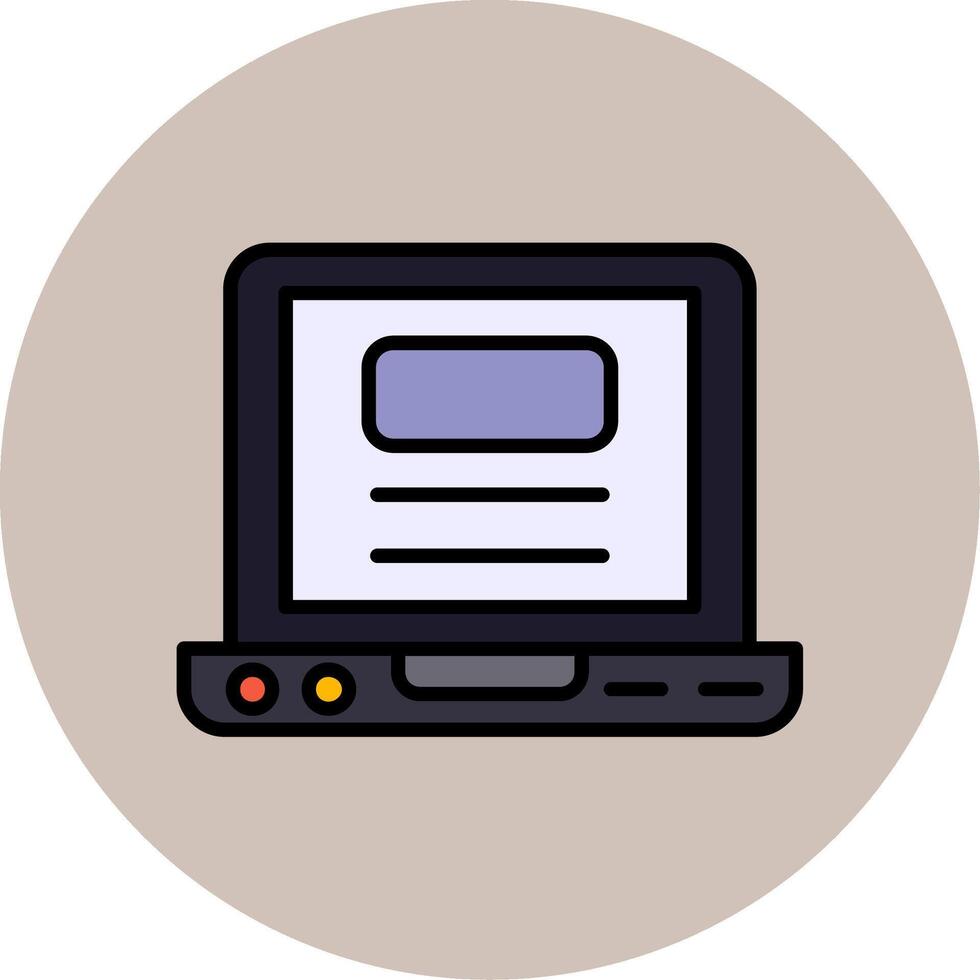 Laptop Vector Icon