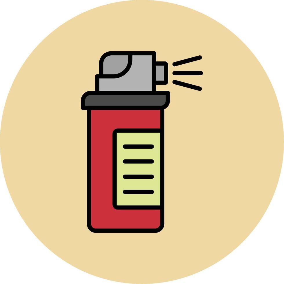 Pepper Spray Vector Icon