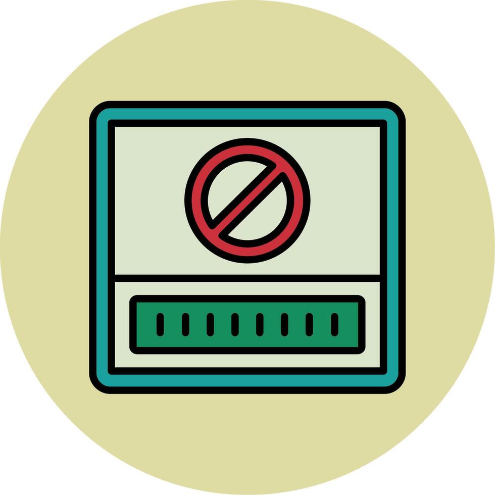 Stop Vector Icon