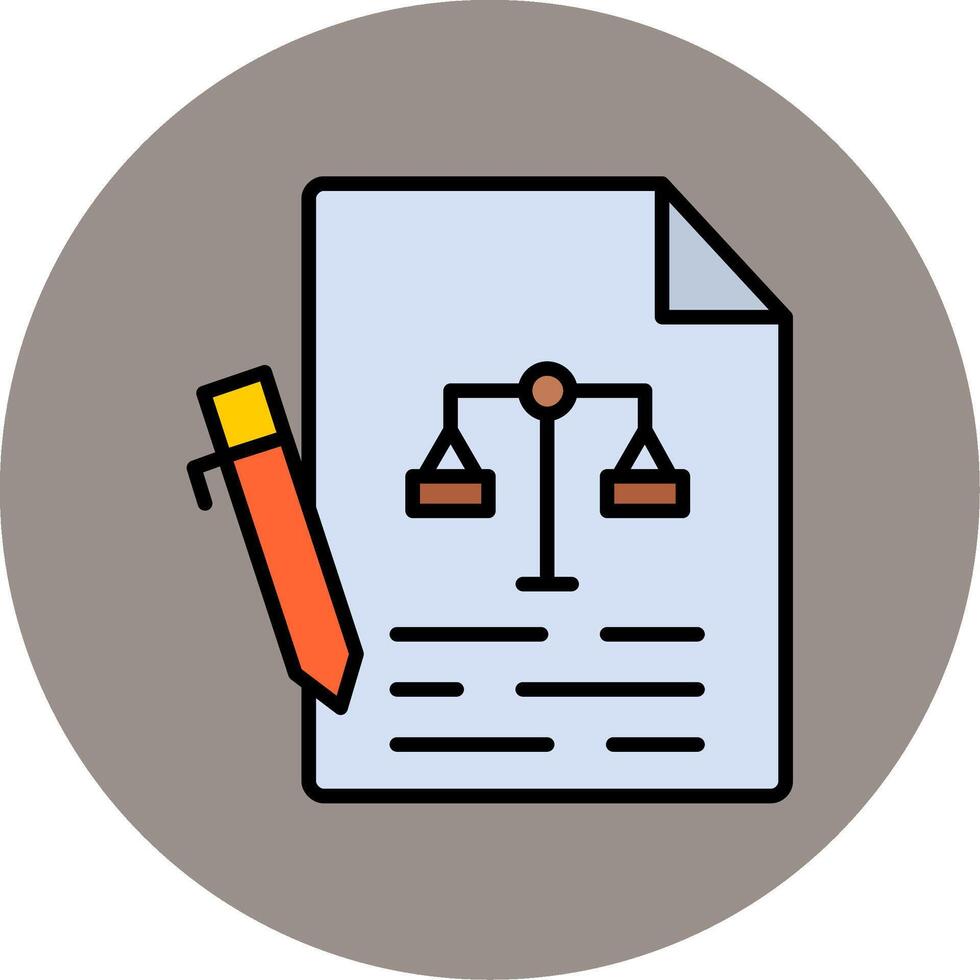 Contract Vector Icon