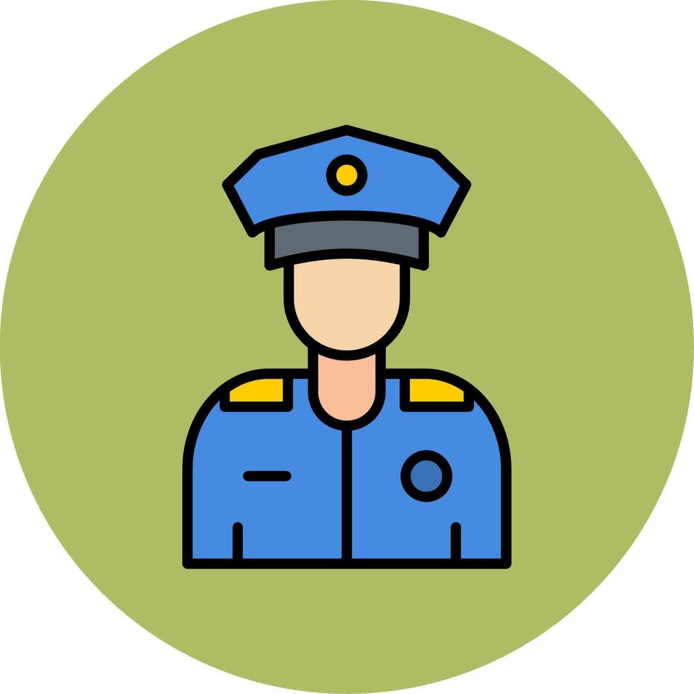 Policeman Vector Icon