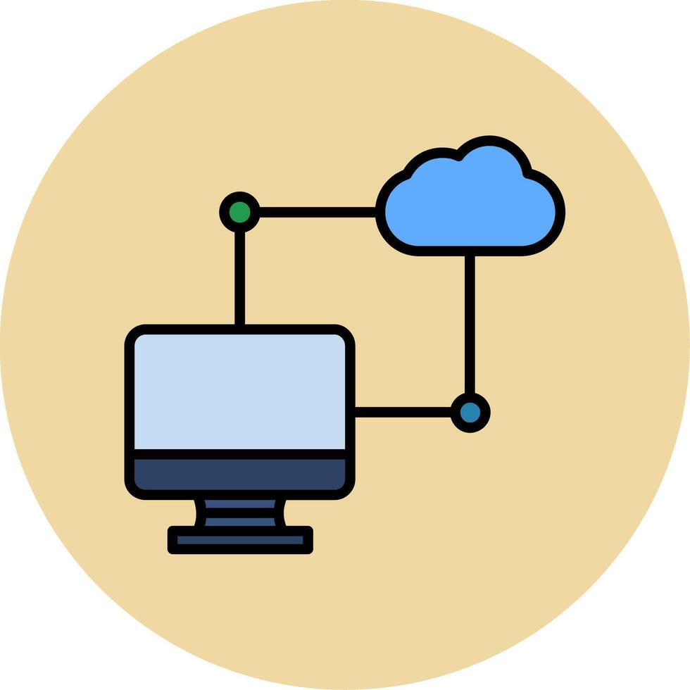 Data Transfer Vector Icon
