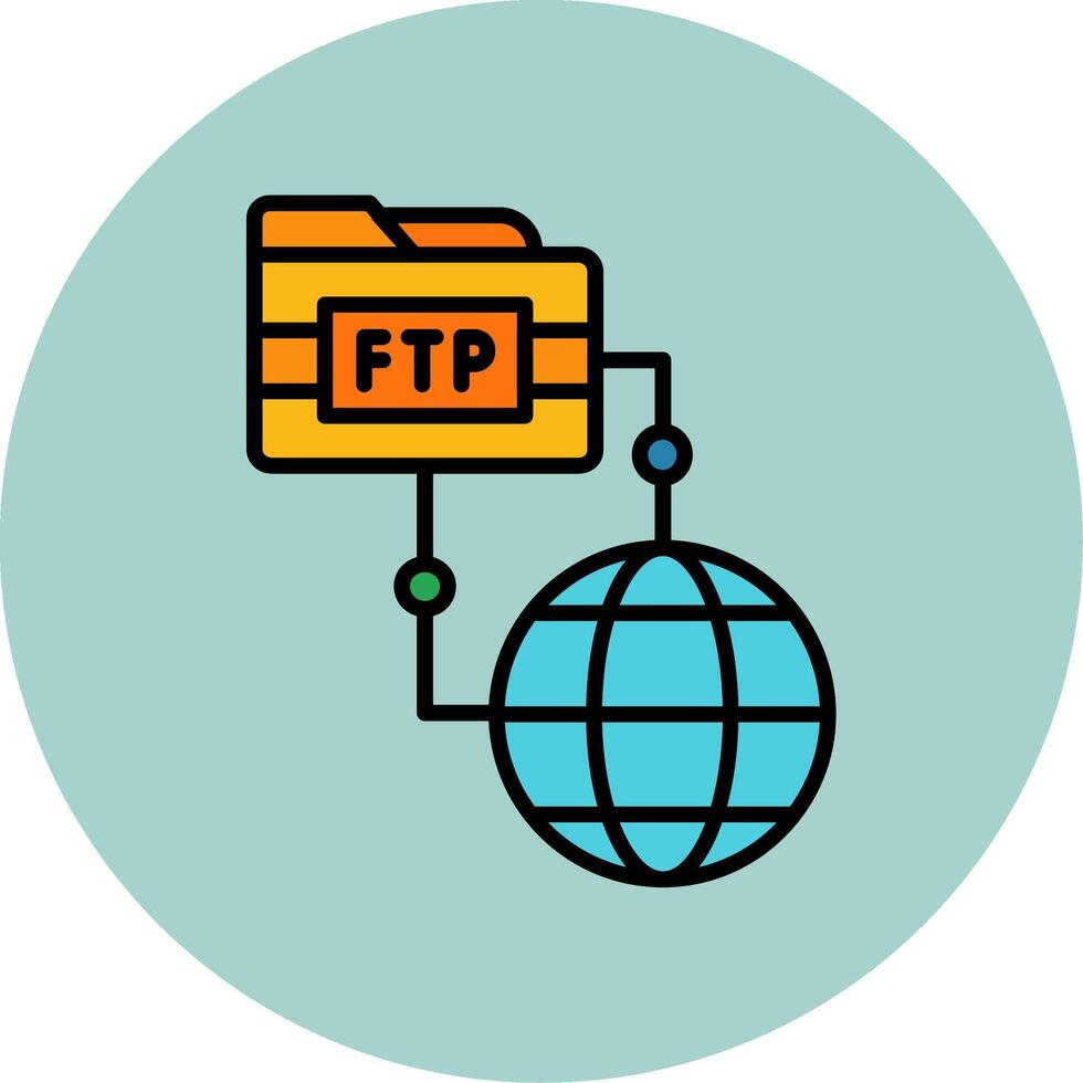 Ftp Vector Icon