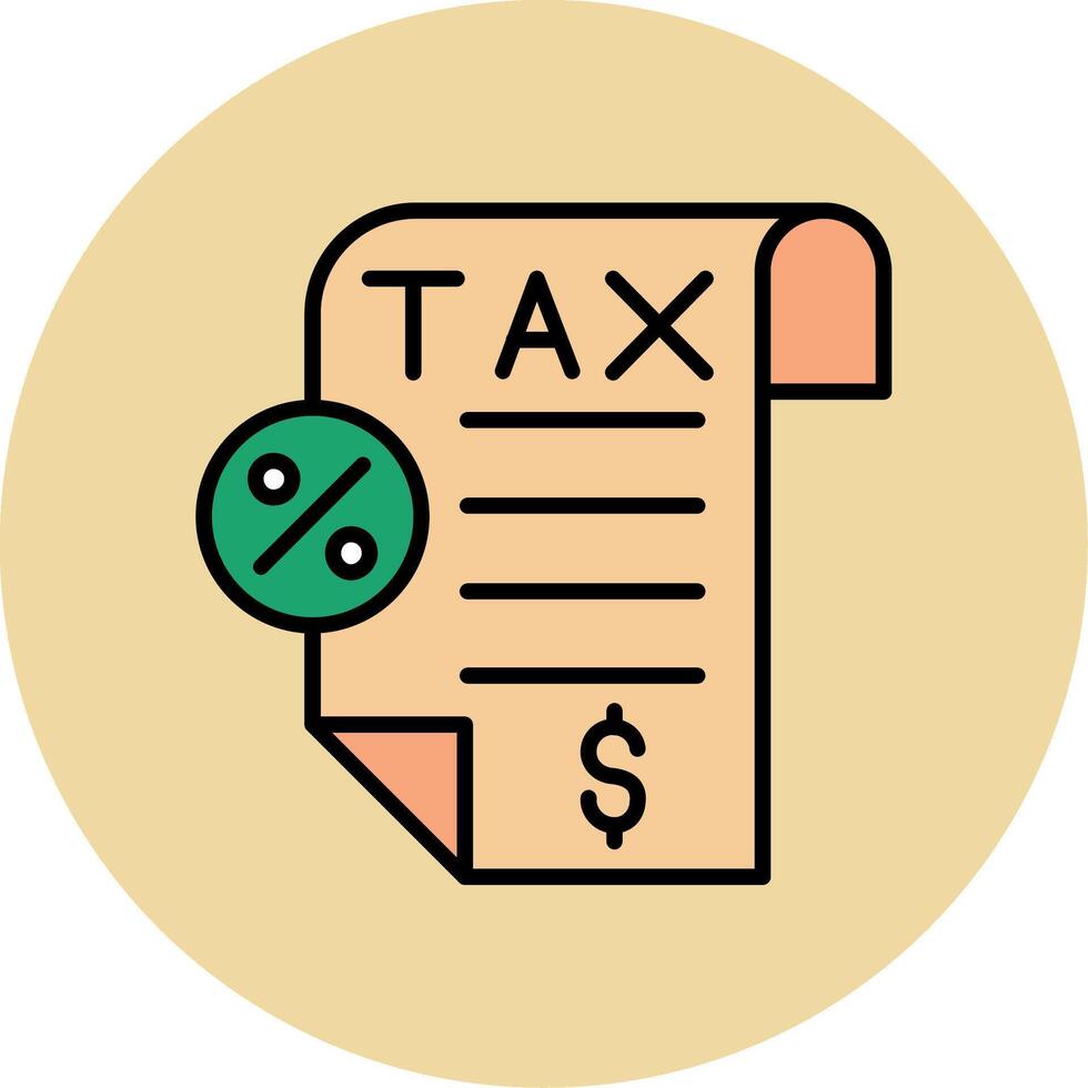 Tax Vector Icon