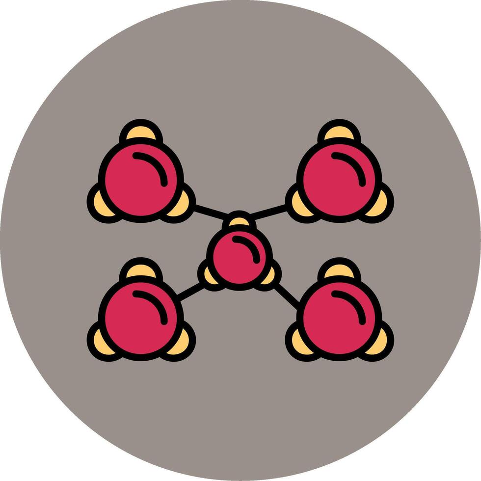 Molecule Vector Icon