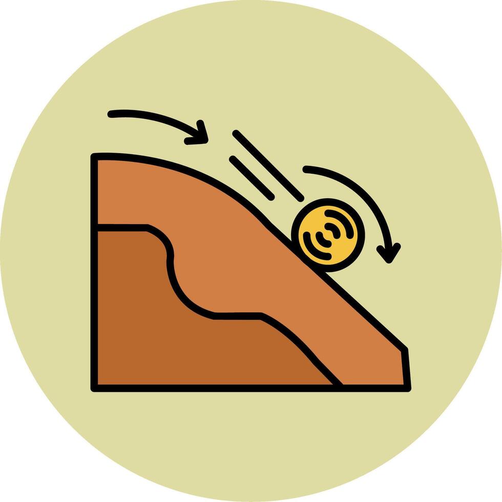 Rolling Vector Icon