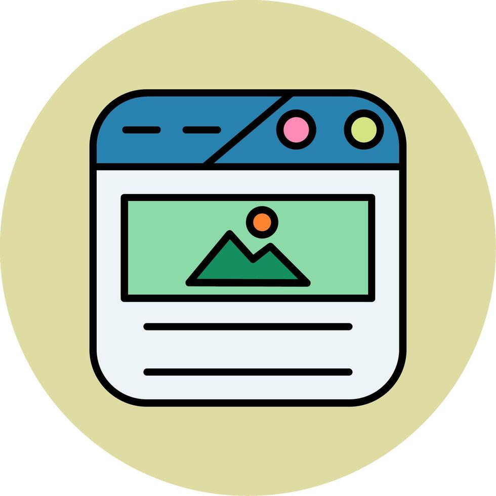 Web Page Vector Icon