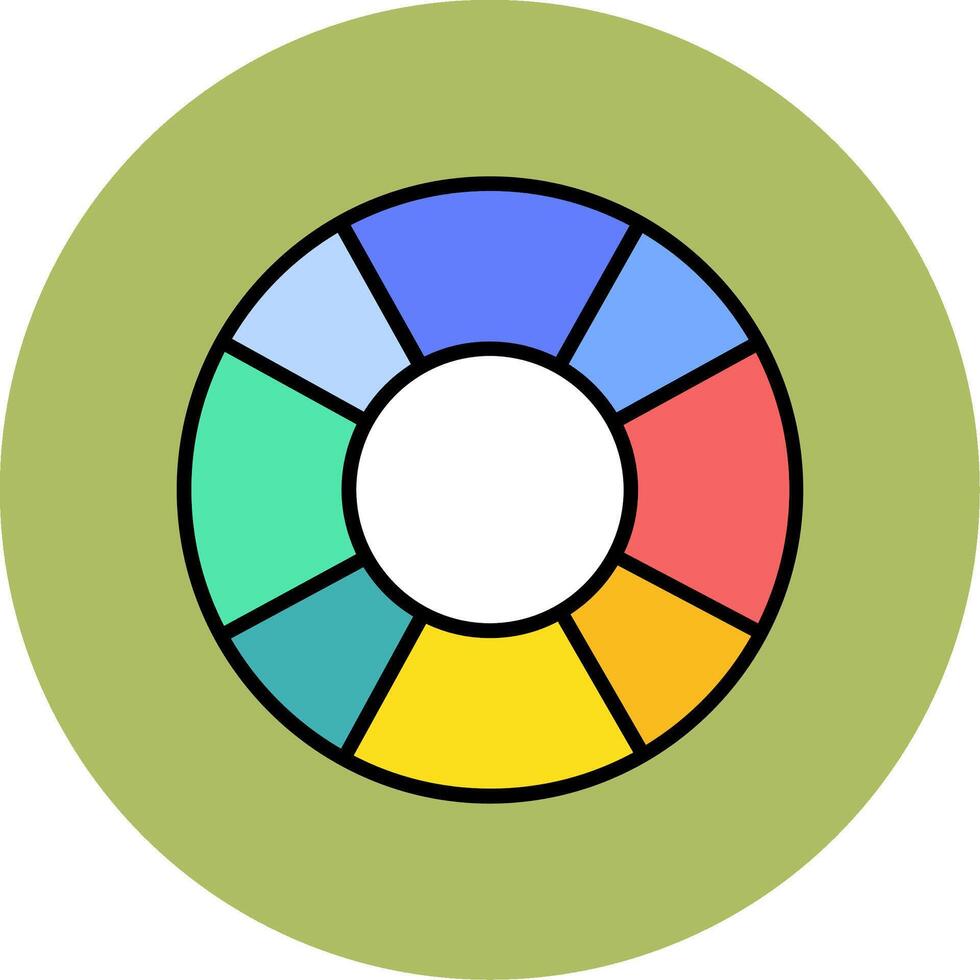 Color Palette Vector Icon