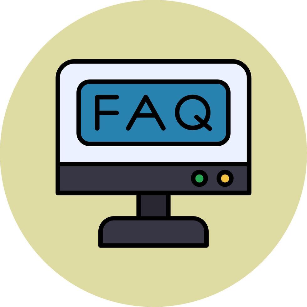 Faq Vector Icon