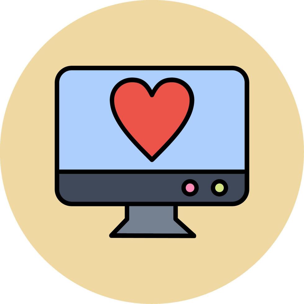 Monitor Vector Icon