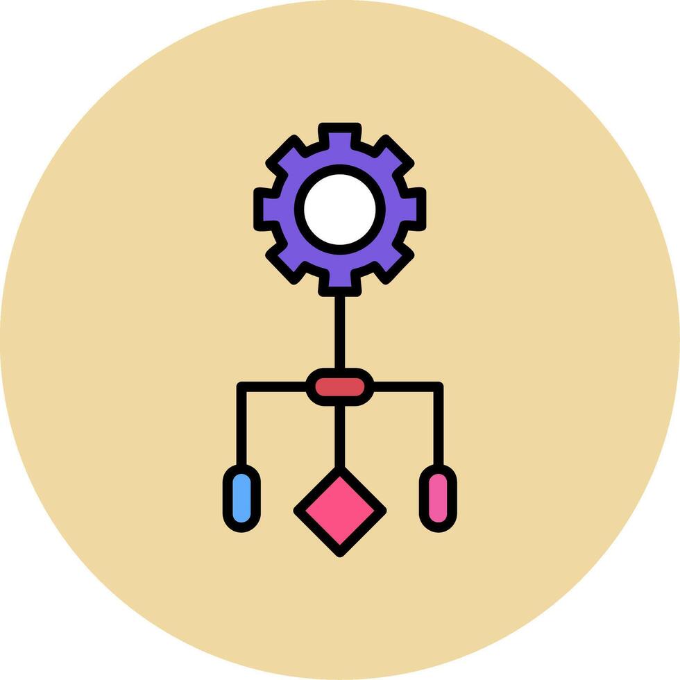 Workflow Vector Icon