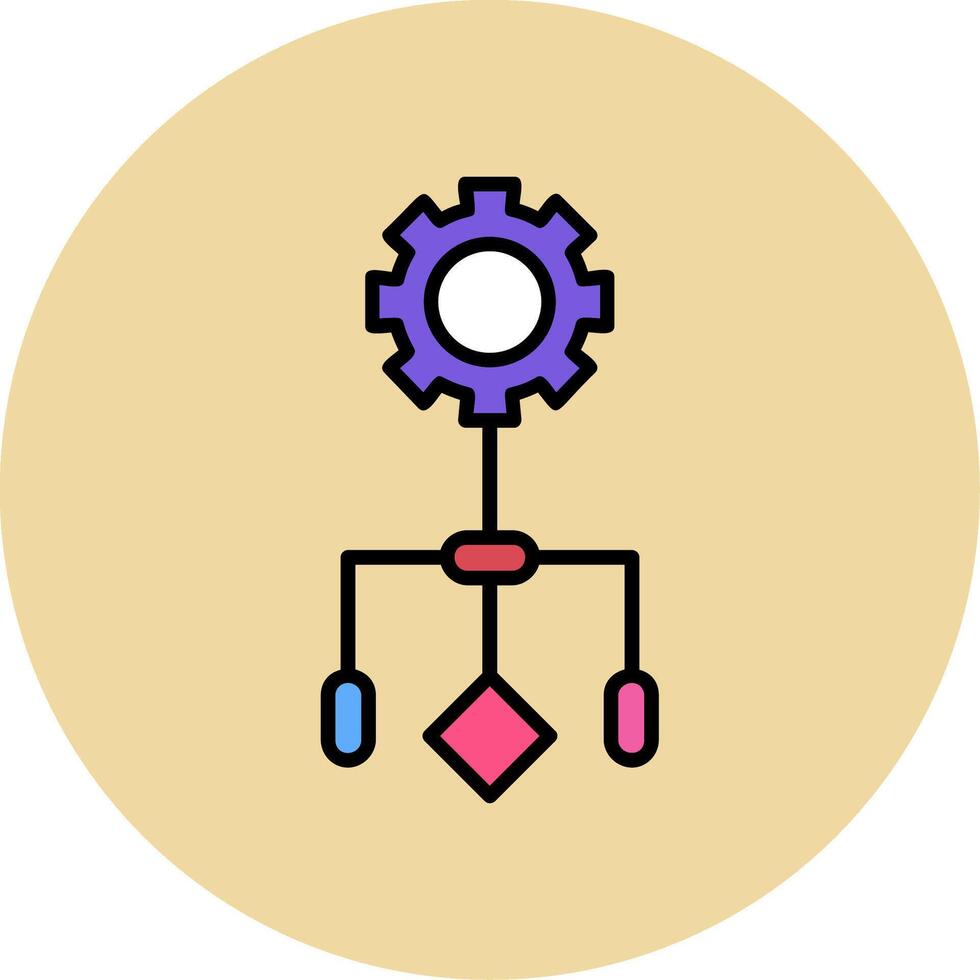 Workflow Vector Icon