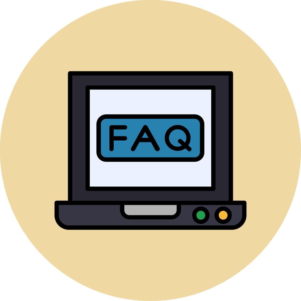 Faq Vector Icon