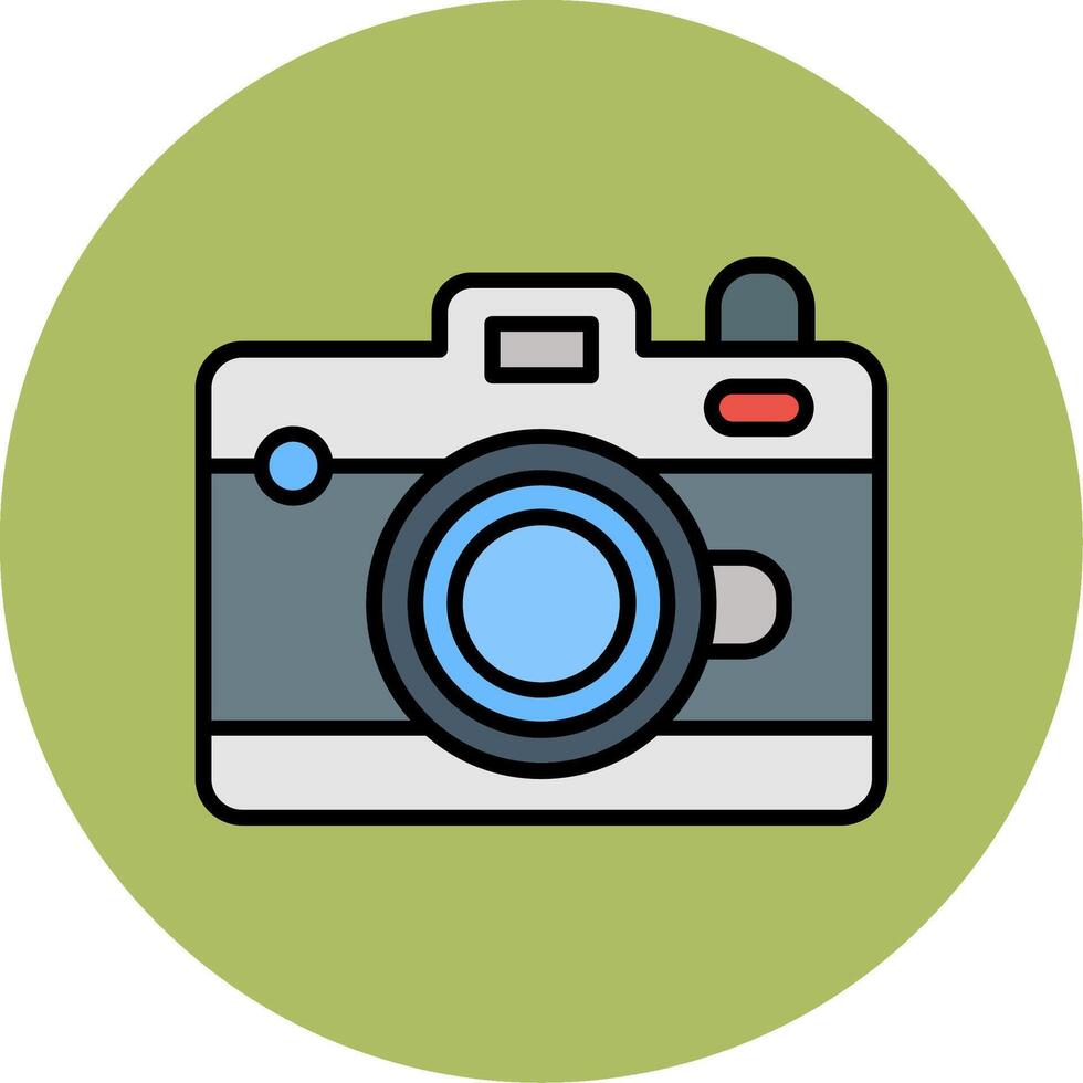 Photo Camera Vector Icon