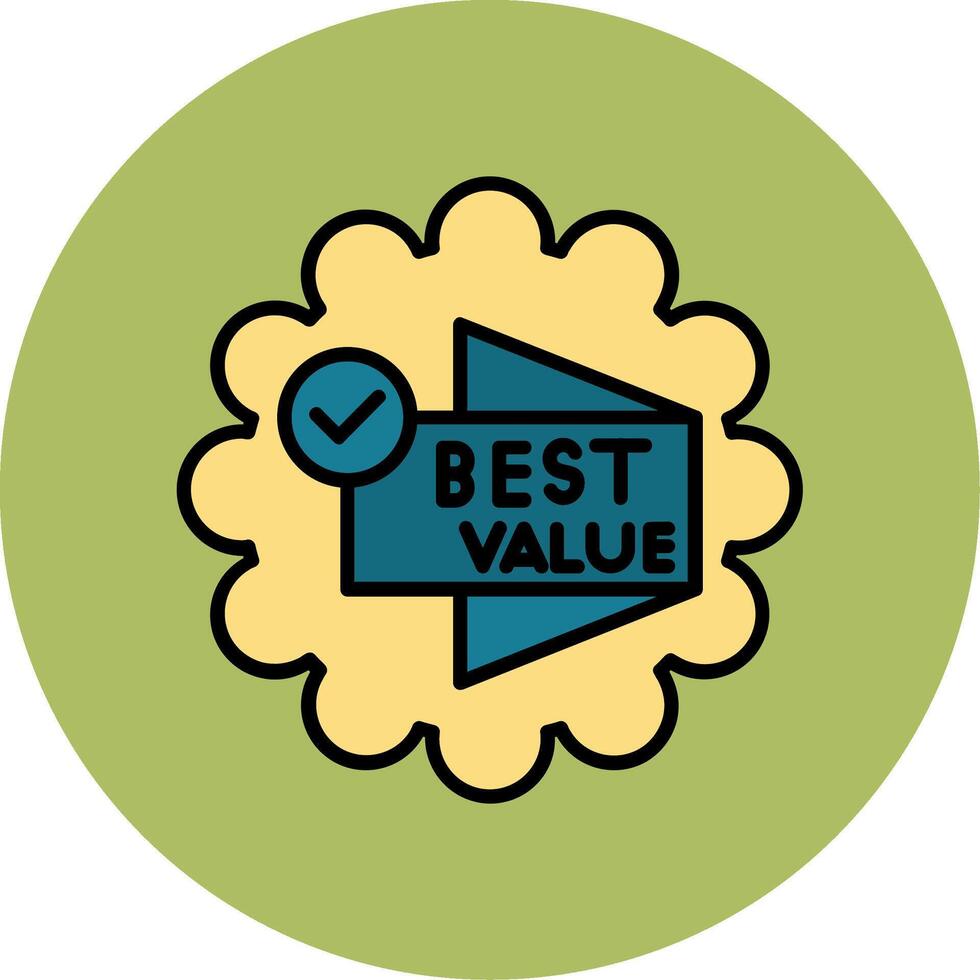 Best Value Vector Icon