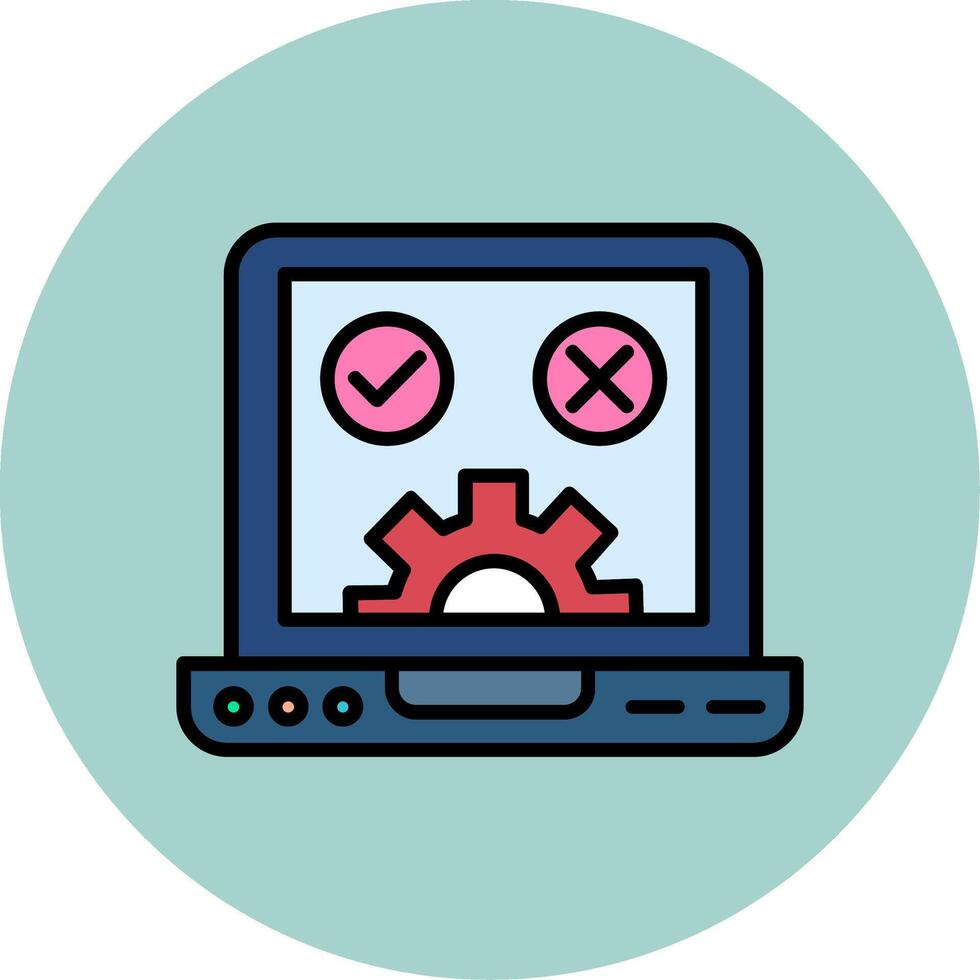 Tested Vector Icon