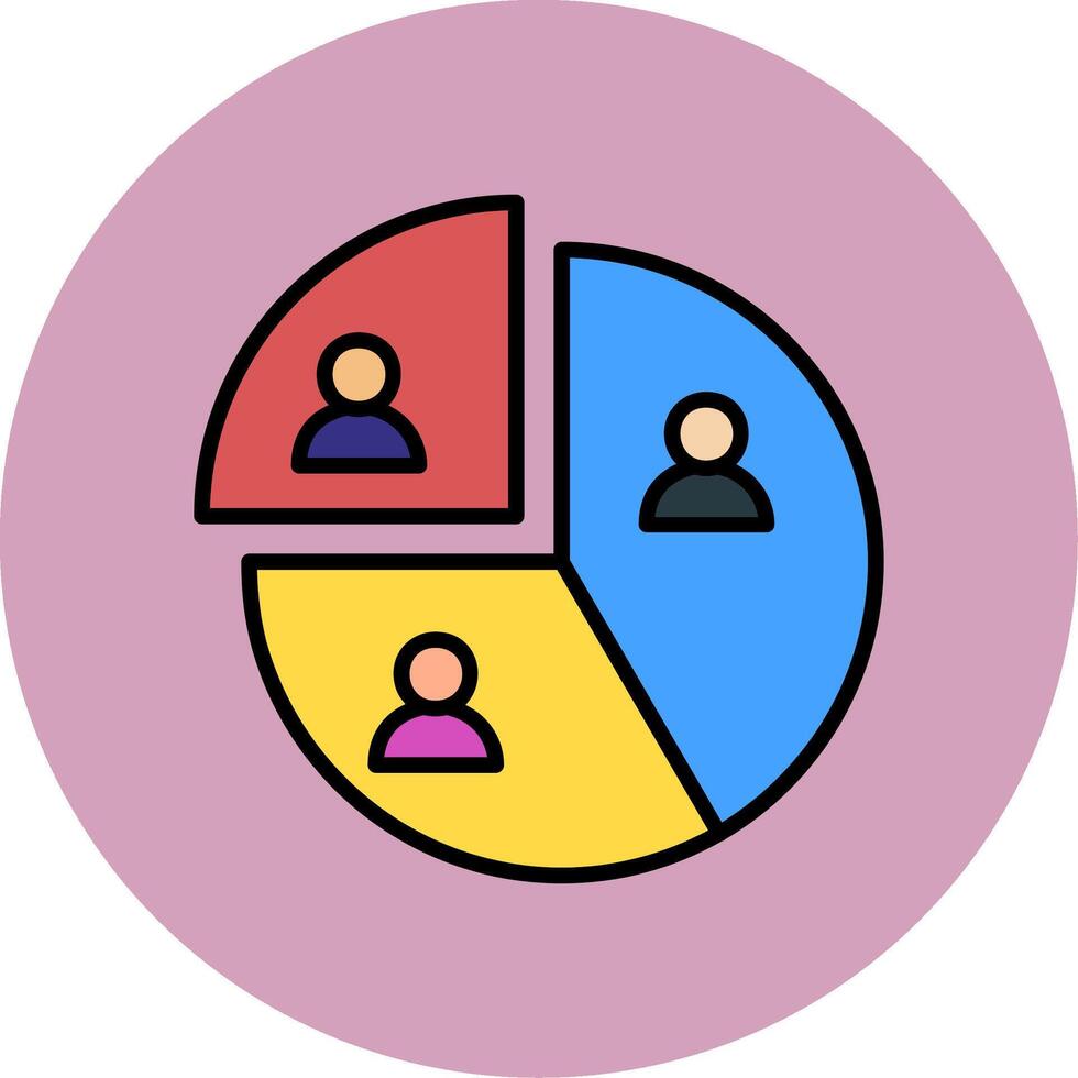Segment Vector Icon