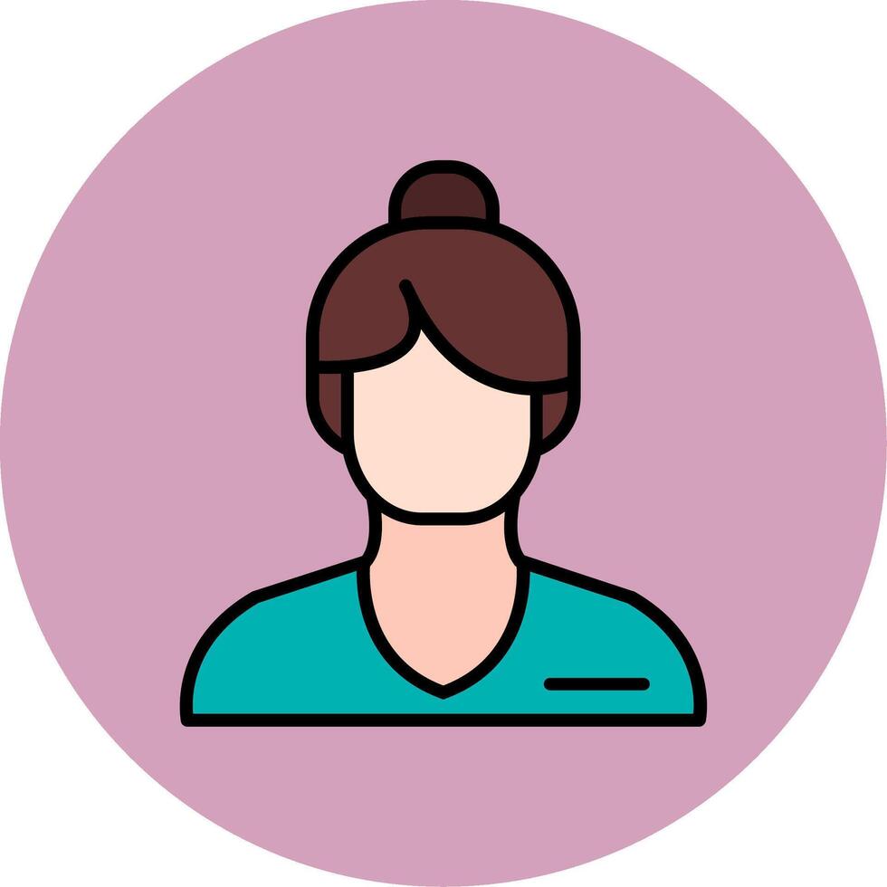 Lady Doctor Vector Icon
