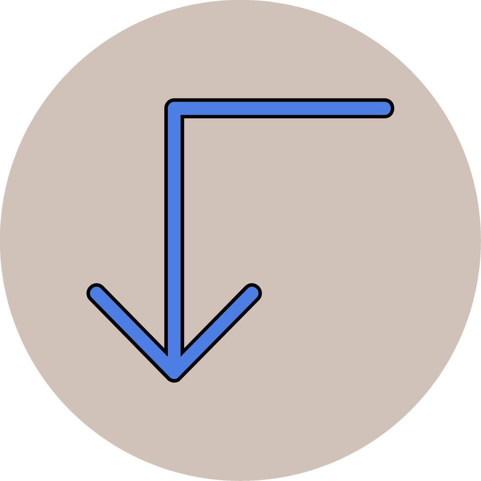 Turn Vector Icon