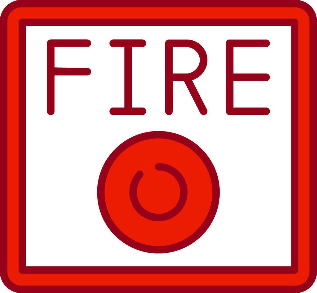 Fire Alarm Vector Icon