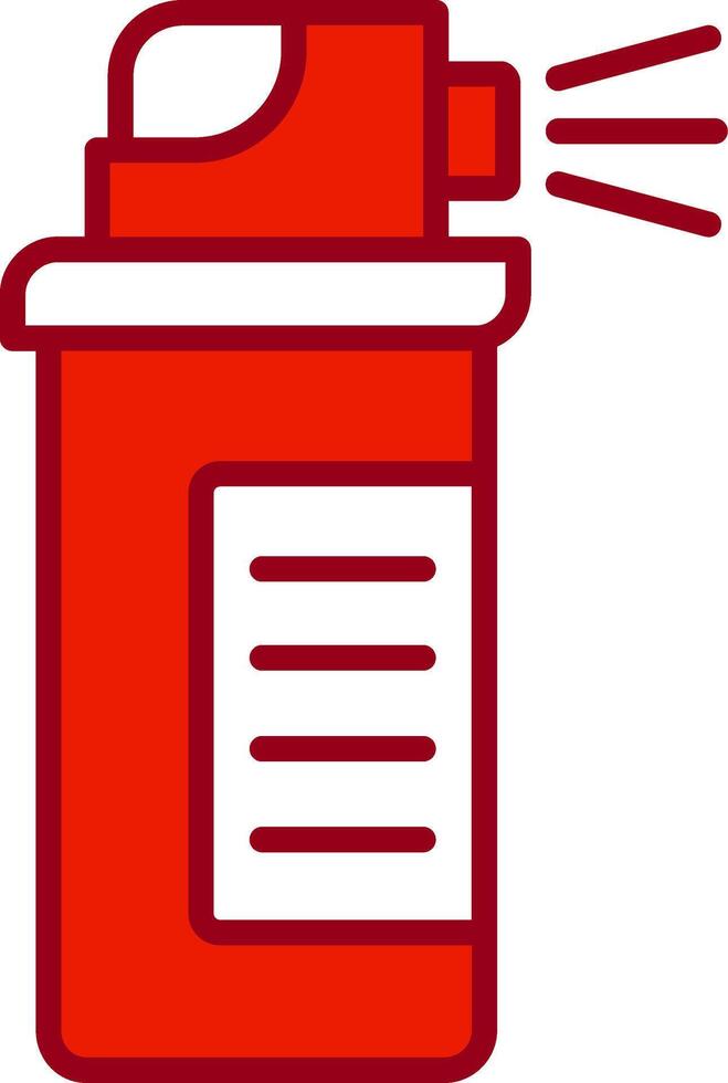 Pepper Spray Vector Icon