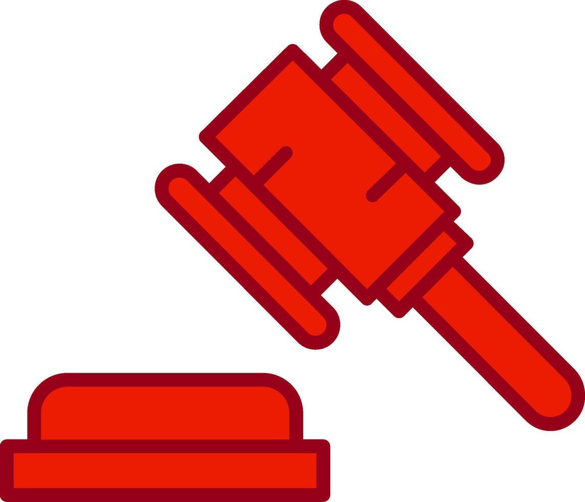 Gavel Vector Icon