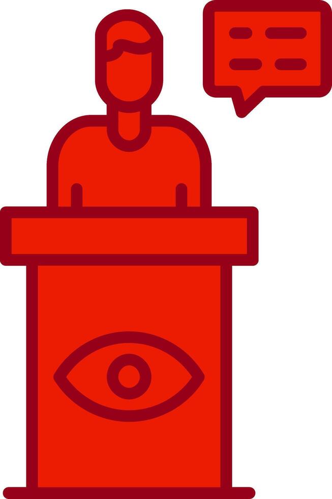 Witness Vector Icon