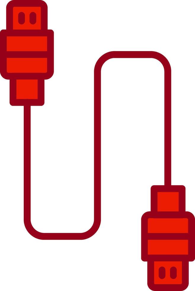 Usb Cable Vector Icon