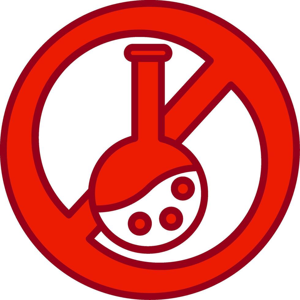 Chemical Free Vector Icon