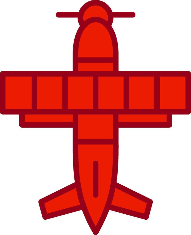 Biplane Vector Icon