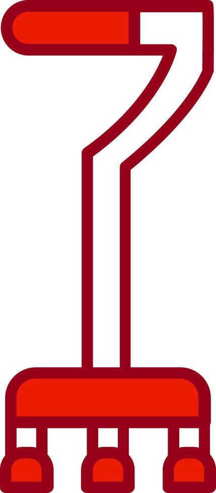 Walking Stick Vector Icon