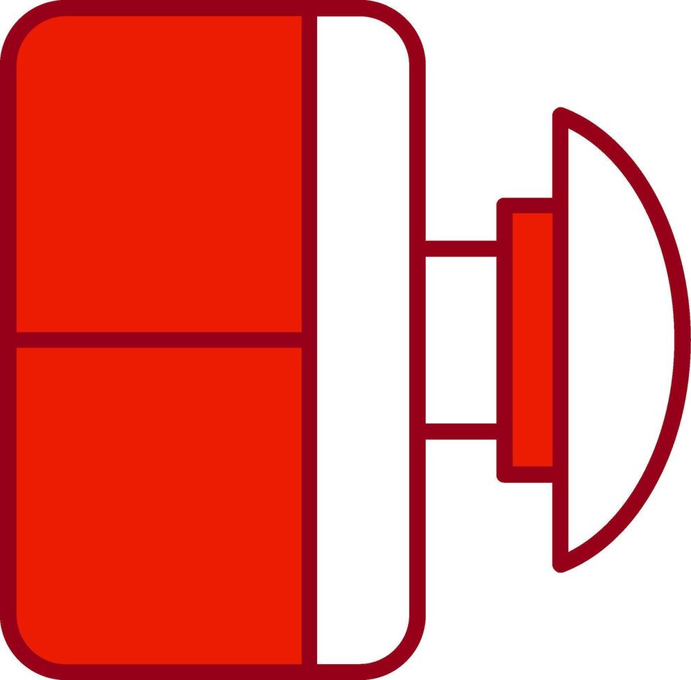 Emergency Button Vector Icon