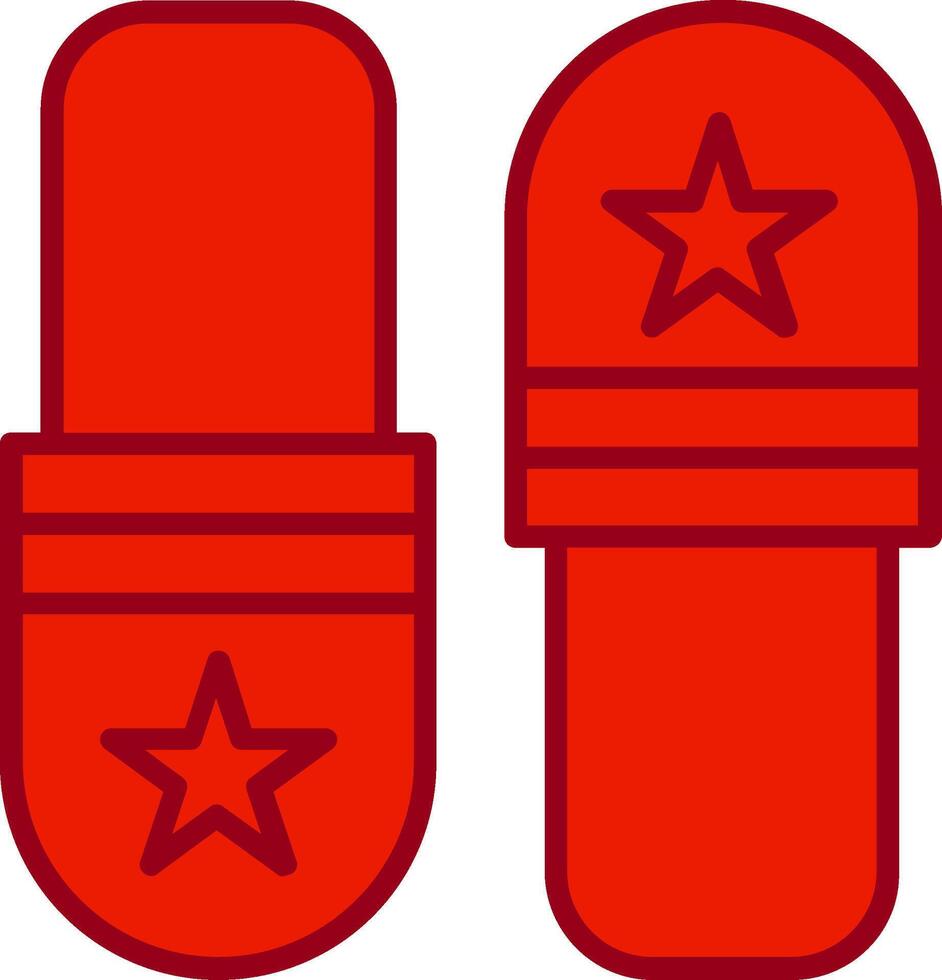 Slippers Vector Icon