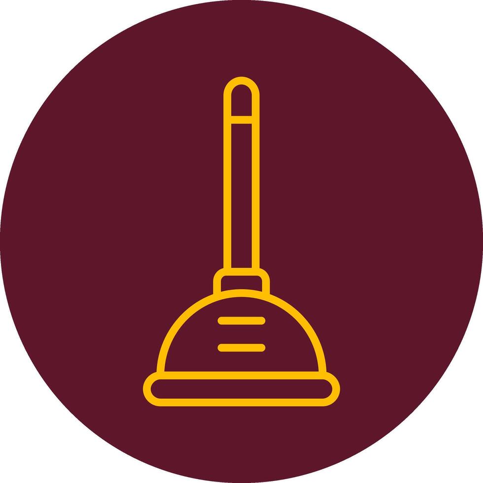 Plunger Vector Icon