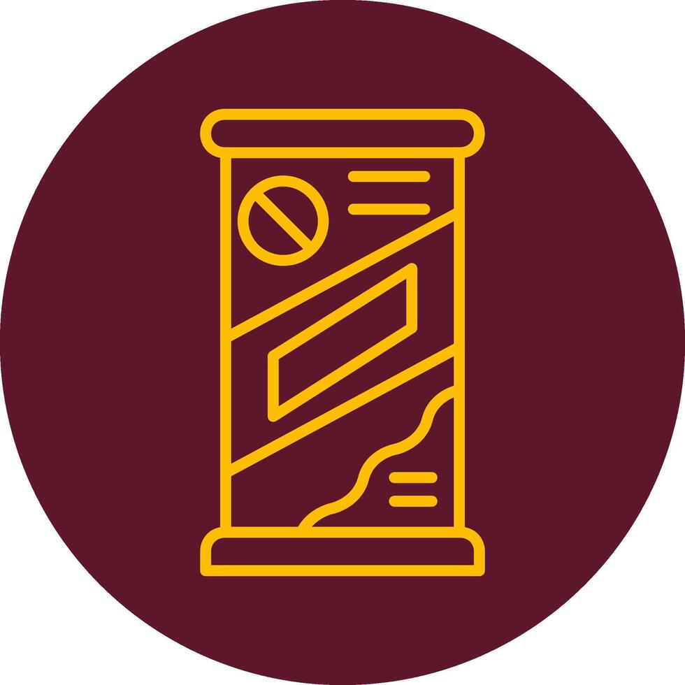 Roll Up Vector Icon