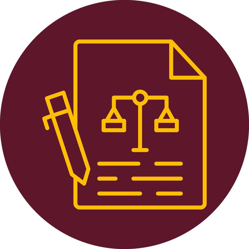 Contract Vector Icon