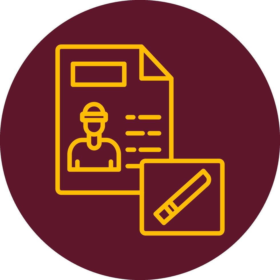 Evidence Vector Icon