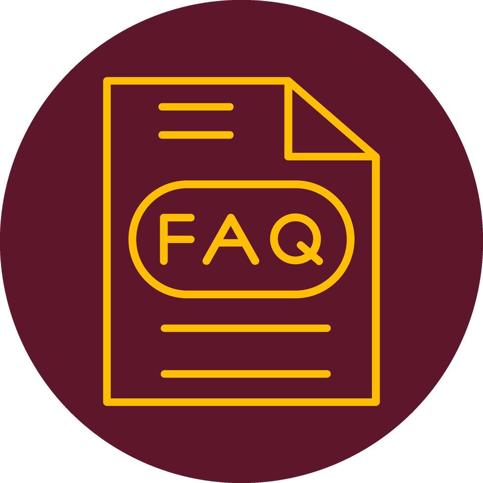 Faq Vector Icon