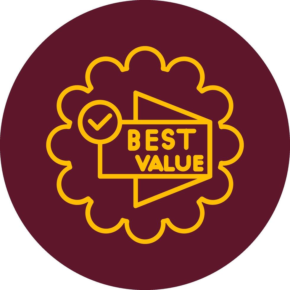 Best Value Vector Icon