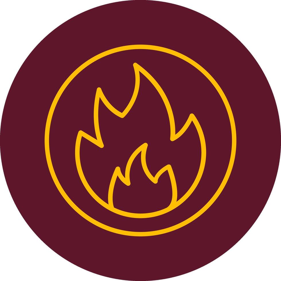 Flammable Vector Icon