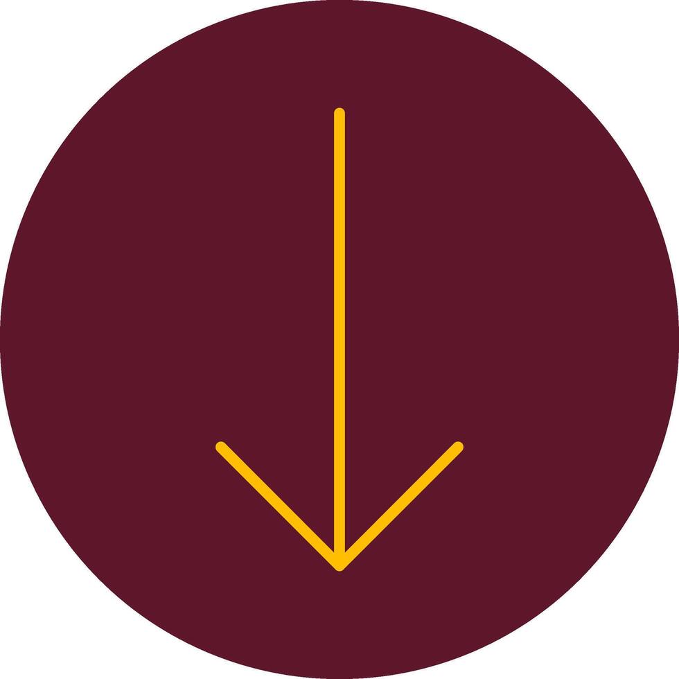 Down Arrow Vector Icon